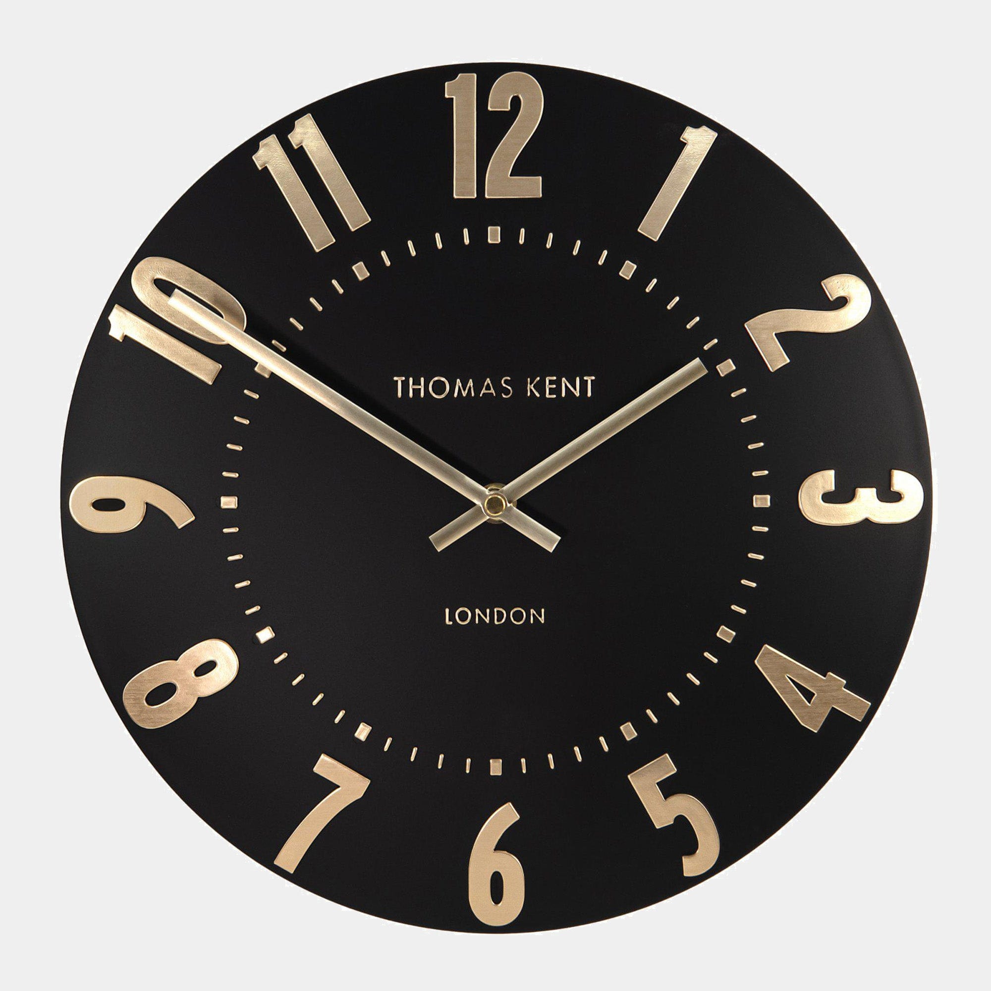 Mulberry - Noir Wall Clock 30cm