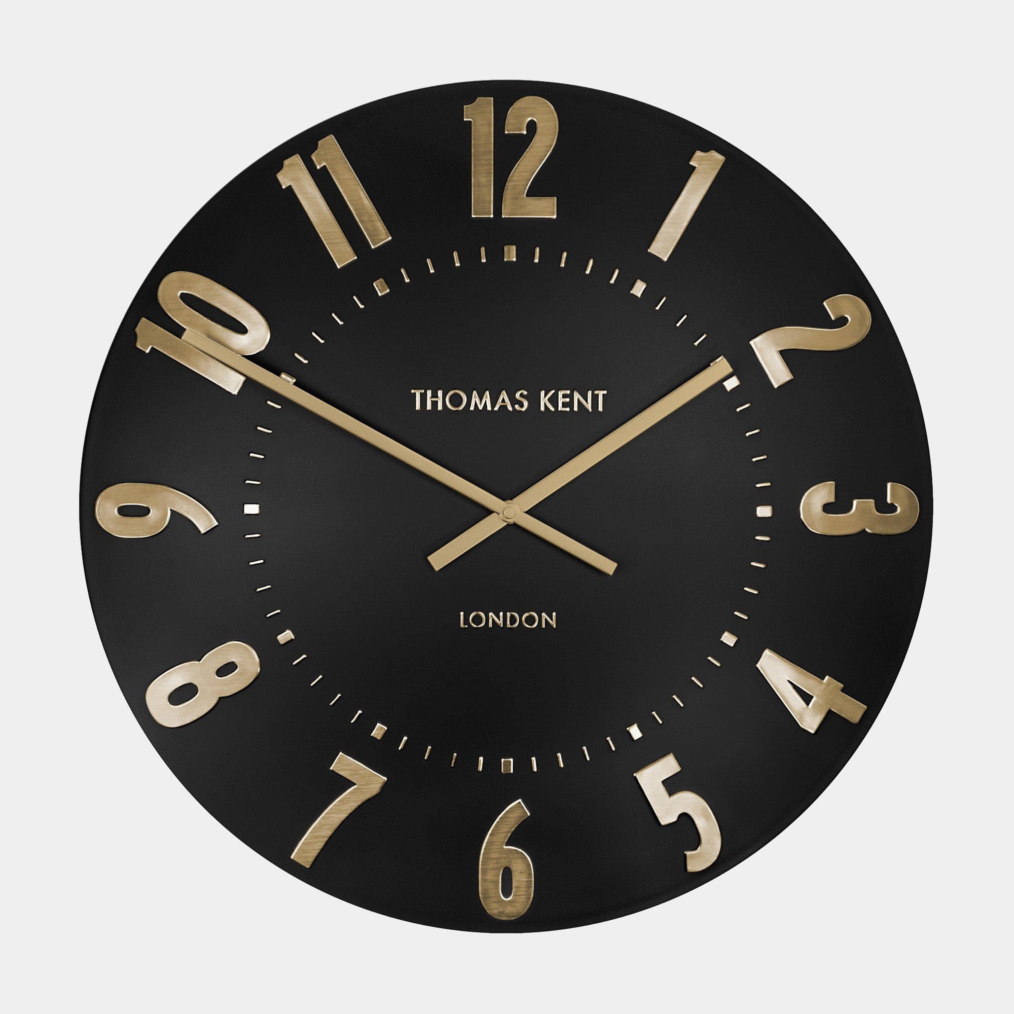 Mulberry - Noir Wall Clock 50cm