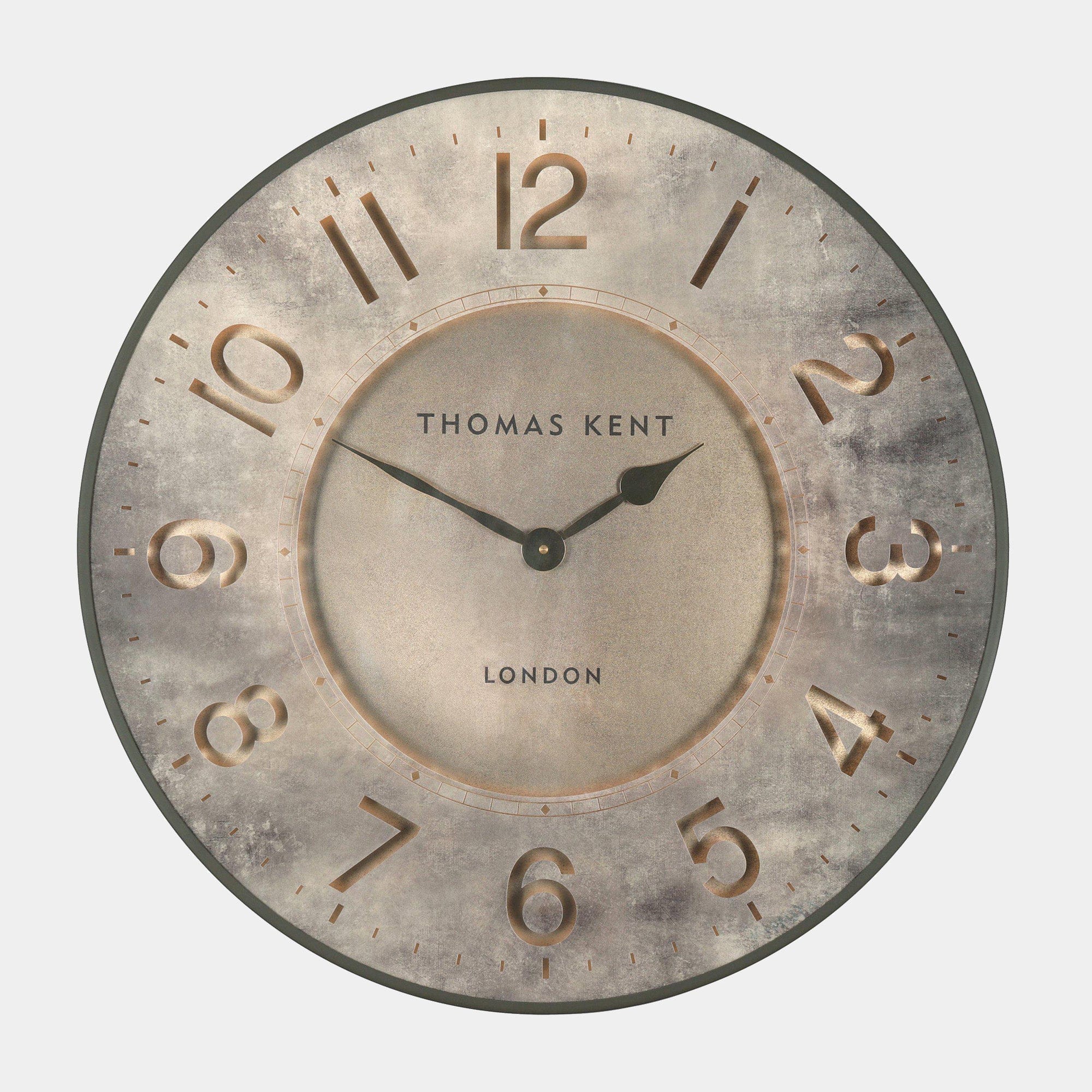 Harvest - Gold Wall Clock