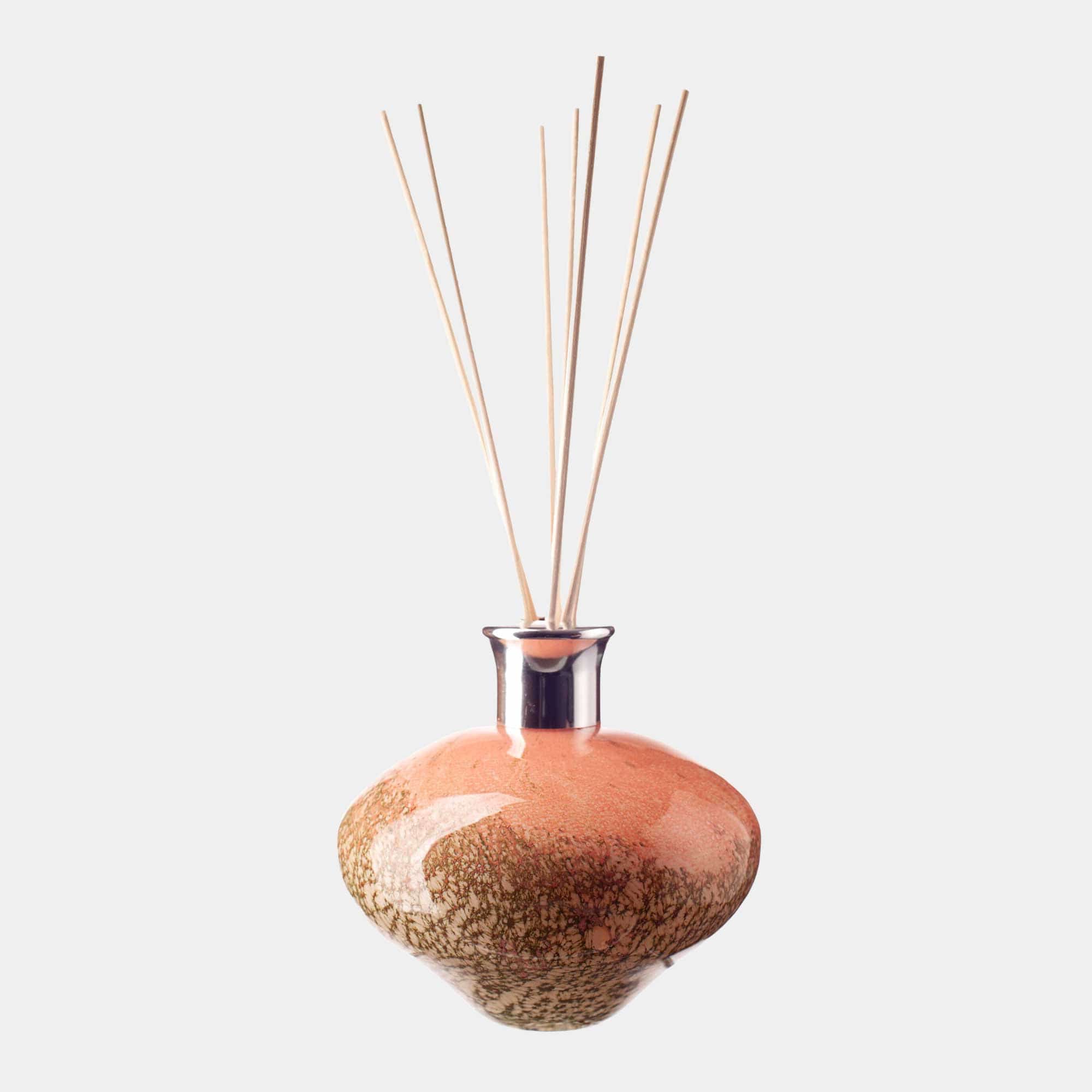 Evergreen - Smoked Blush Oval Reed Diffuser Bottle