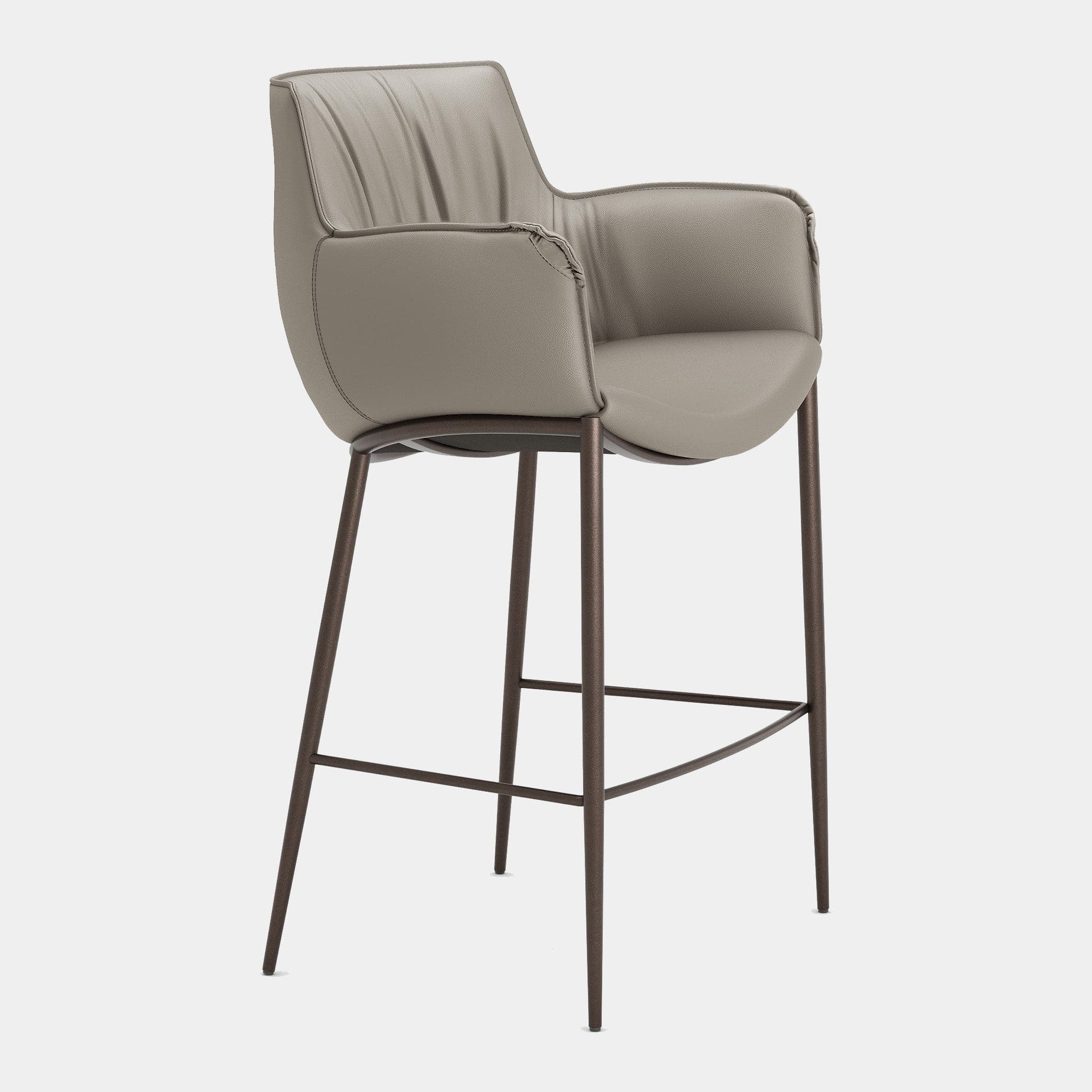 Cattelan Rhonda - Bar Stool In Leather