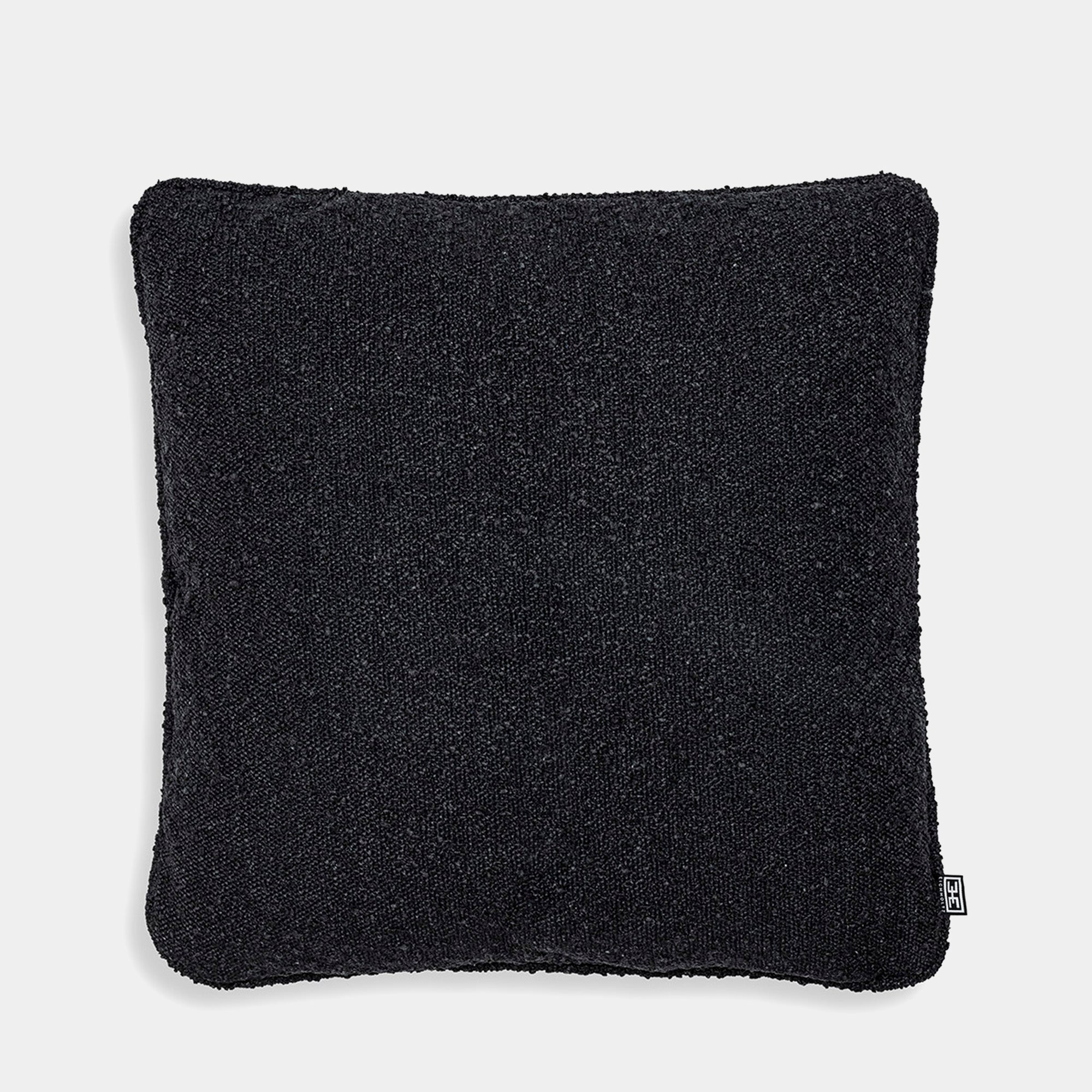 Eichholtz Boucle - Black Cushion 50x50cm