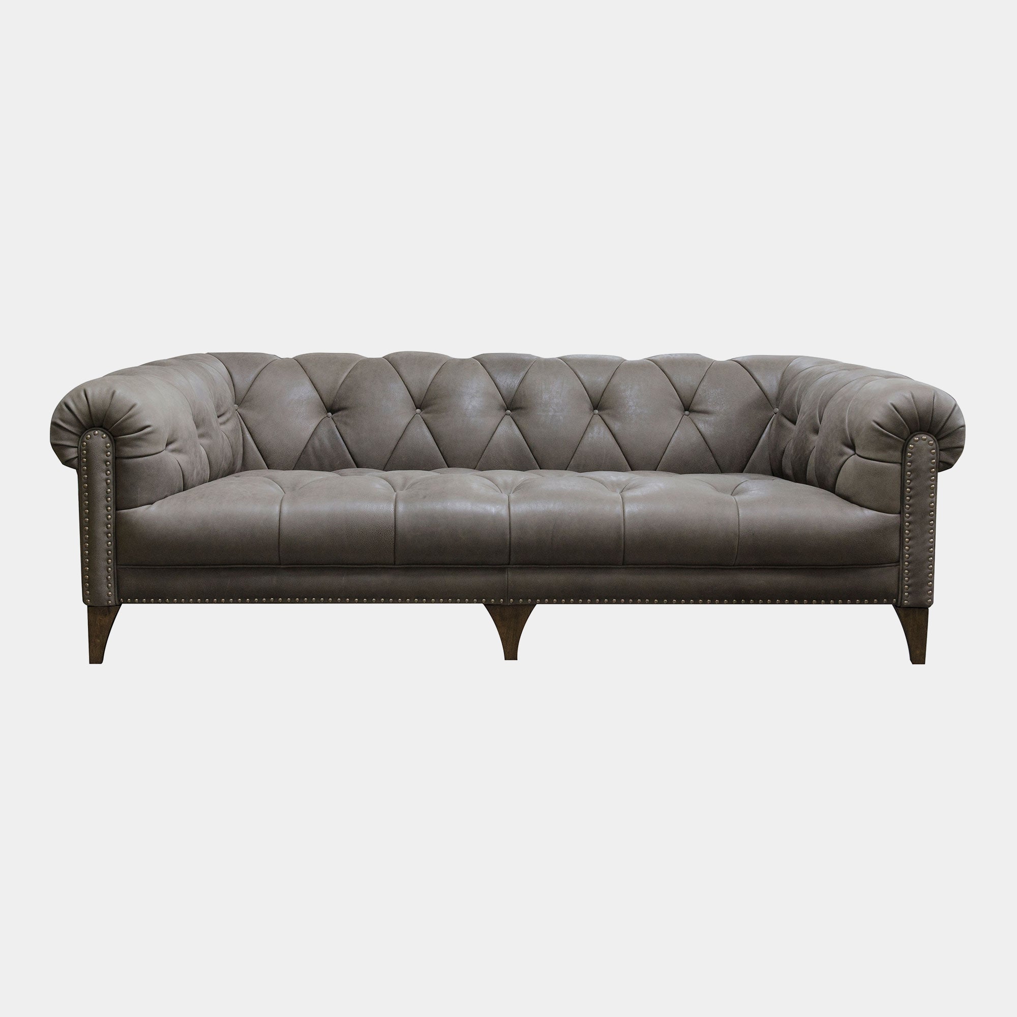 Roosevelt - Deep 3 Seat Sofa In Leather Grade B