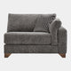 Linara - Large Static End Sofa RHF Arm In Aqua Clean Fabric