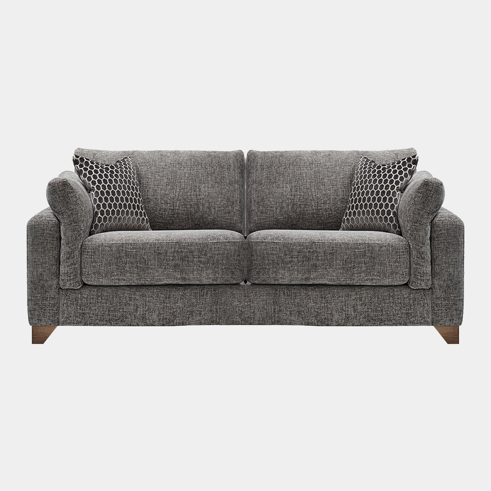 Linara - 3 Seat Sofa In Aqua Clean Fabric