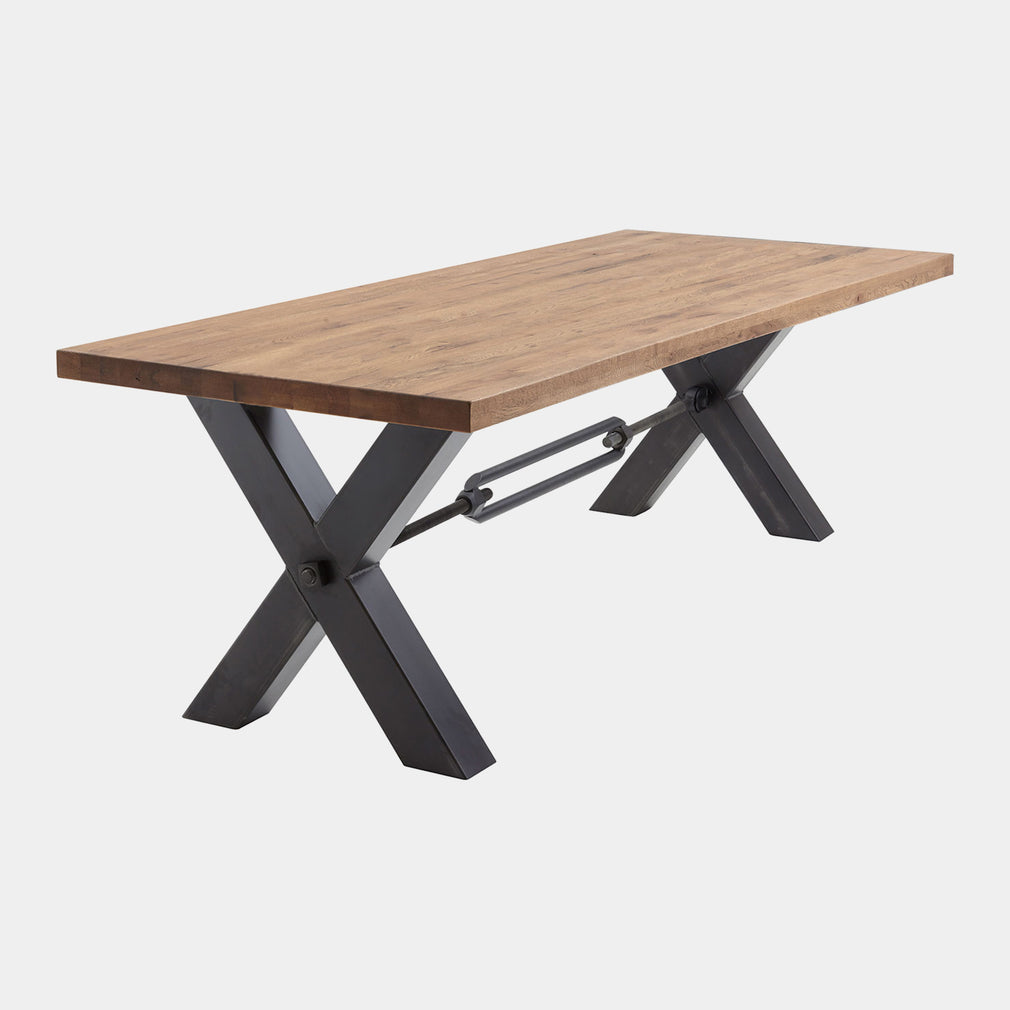 Colossus - Dining Table Straight Edge Kansas Leg 180 x 100 cm
