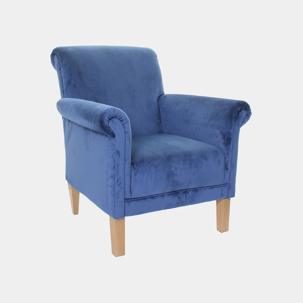 Accent Chair Inc Scatter In Plain Fabric