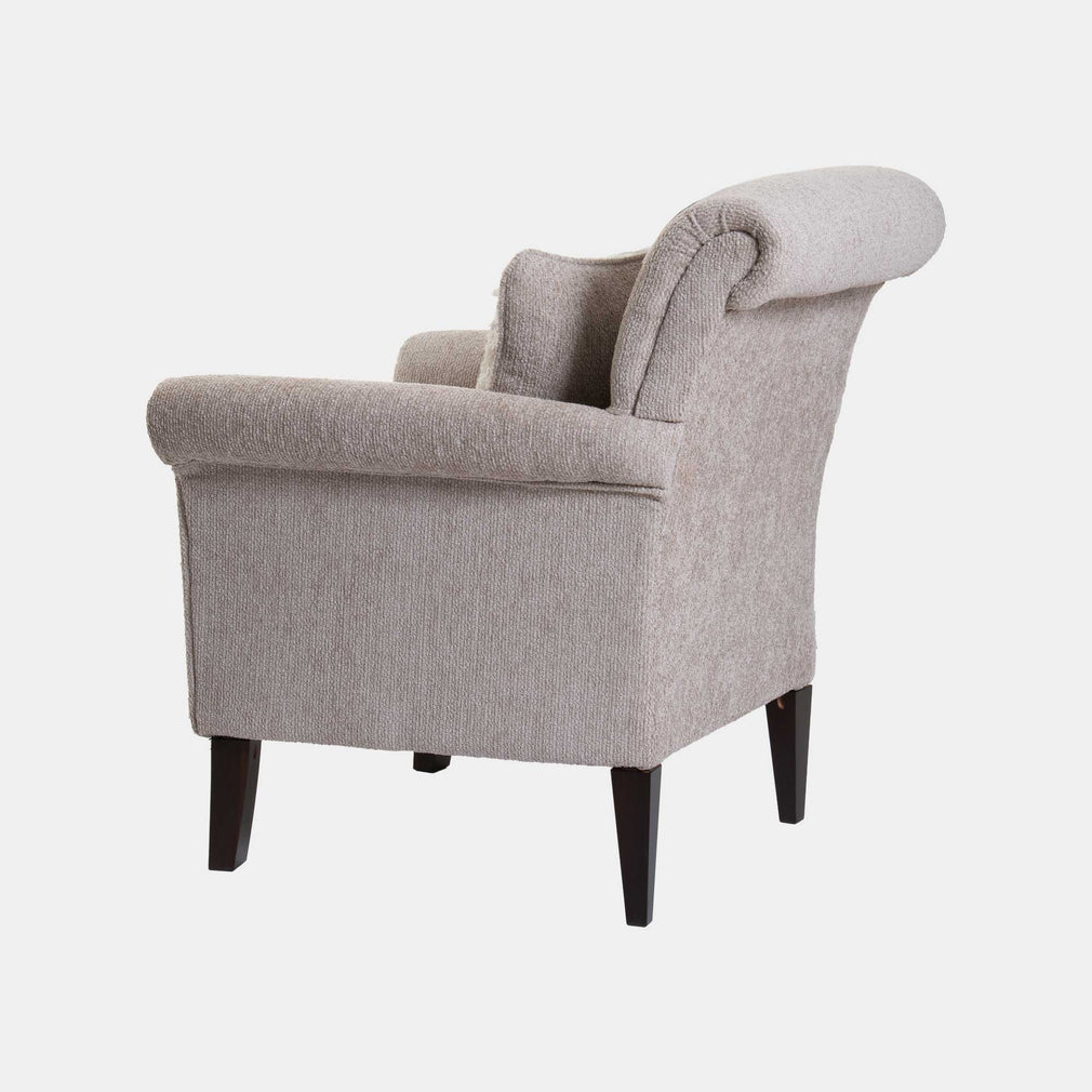 Accent Chair Inc Scatter In Plain Fabric