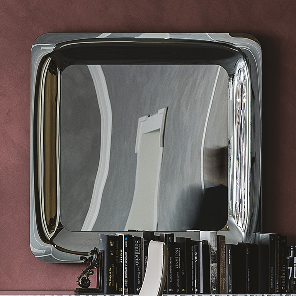 Cattelan Italia Glenn - Mirror Mirrored Smoke Grey Glass 120x120cm