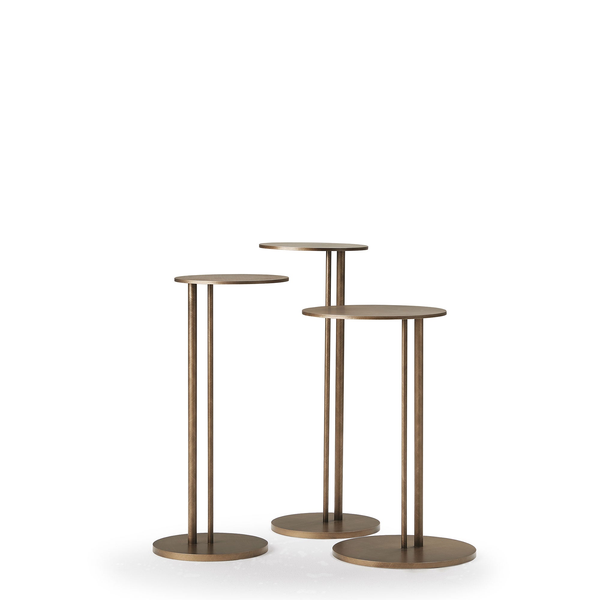 Cattelan Italia Sting BB - Coffee Table In Brushed Bronze 21cm x 45cm