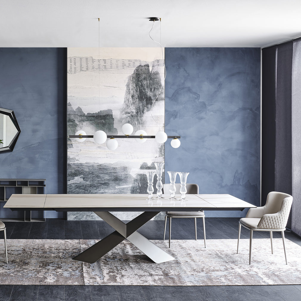 Cattelan Italia Tyron Keramik Drive - Extending Dining Table 160cm