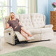 New Burford - 3 Seat Settee Single Motor Recliner