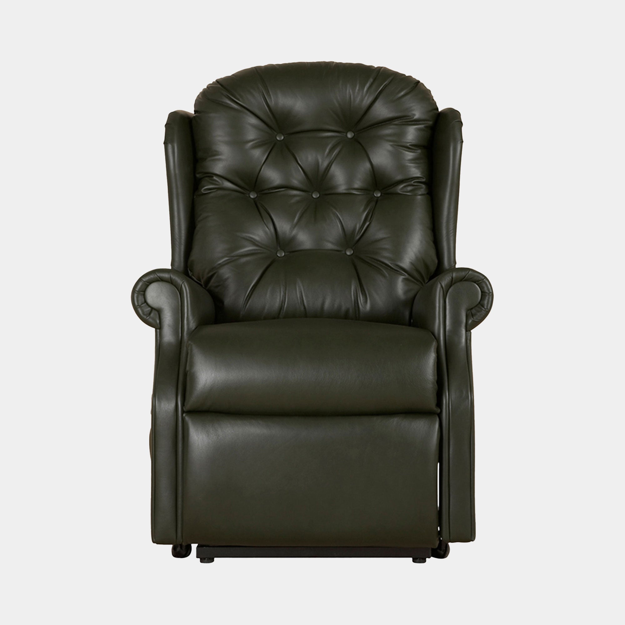 New Burford - Petite Manual Recliner In Leather