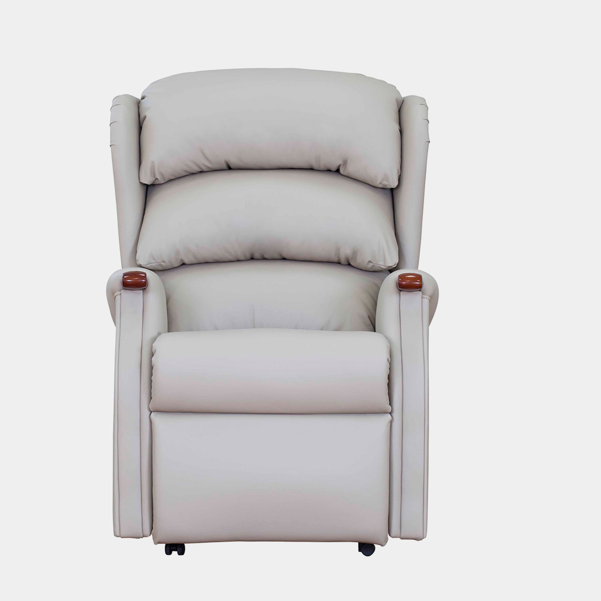 New Woodstock - Petite Manual Recliner In Leather