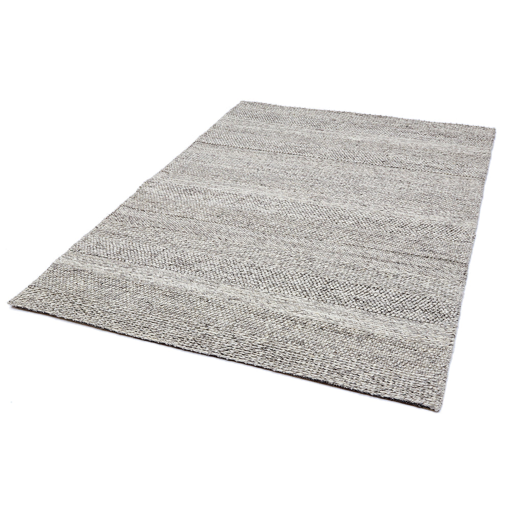 Coast Rug Grey Marl Stripe 70 x 140cm