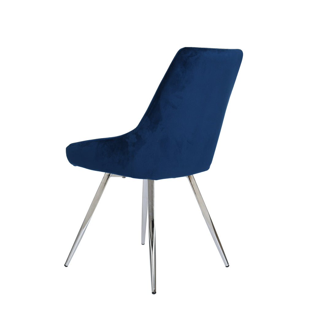 Dining Chair In Blue