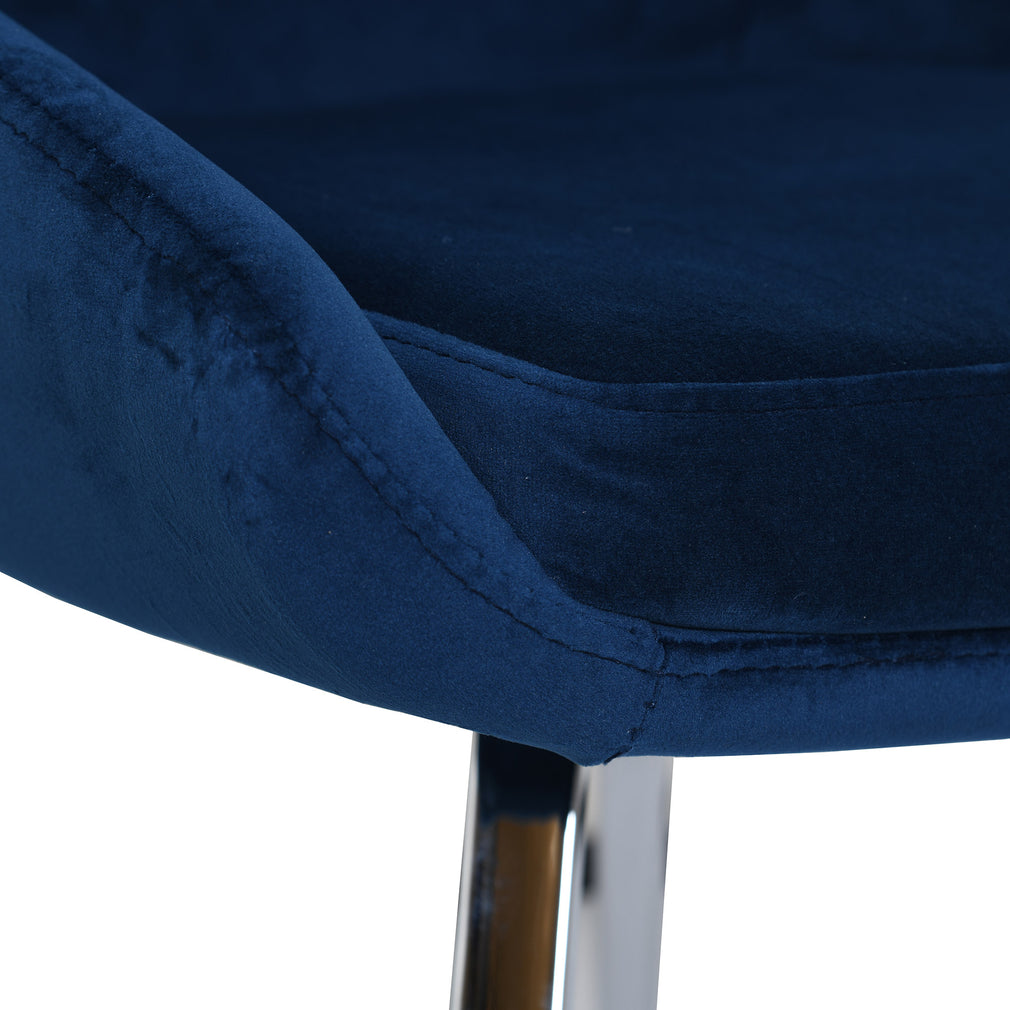 Dining Chair In Blue