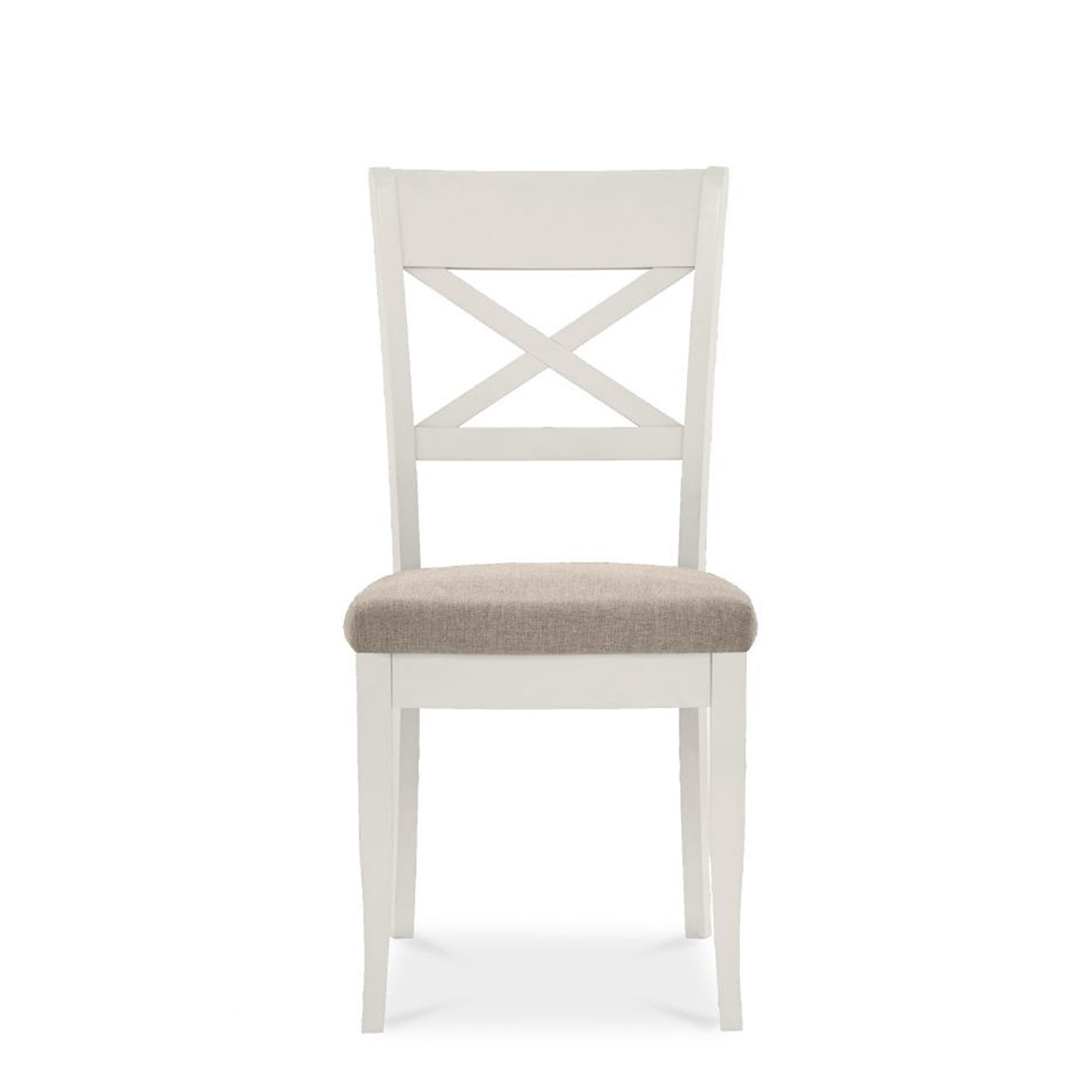 Chateau - Soft Grey x Back Chair In Pebble Fabric