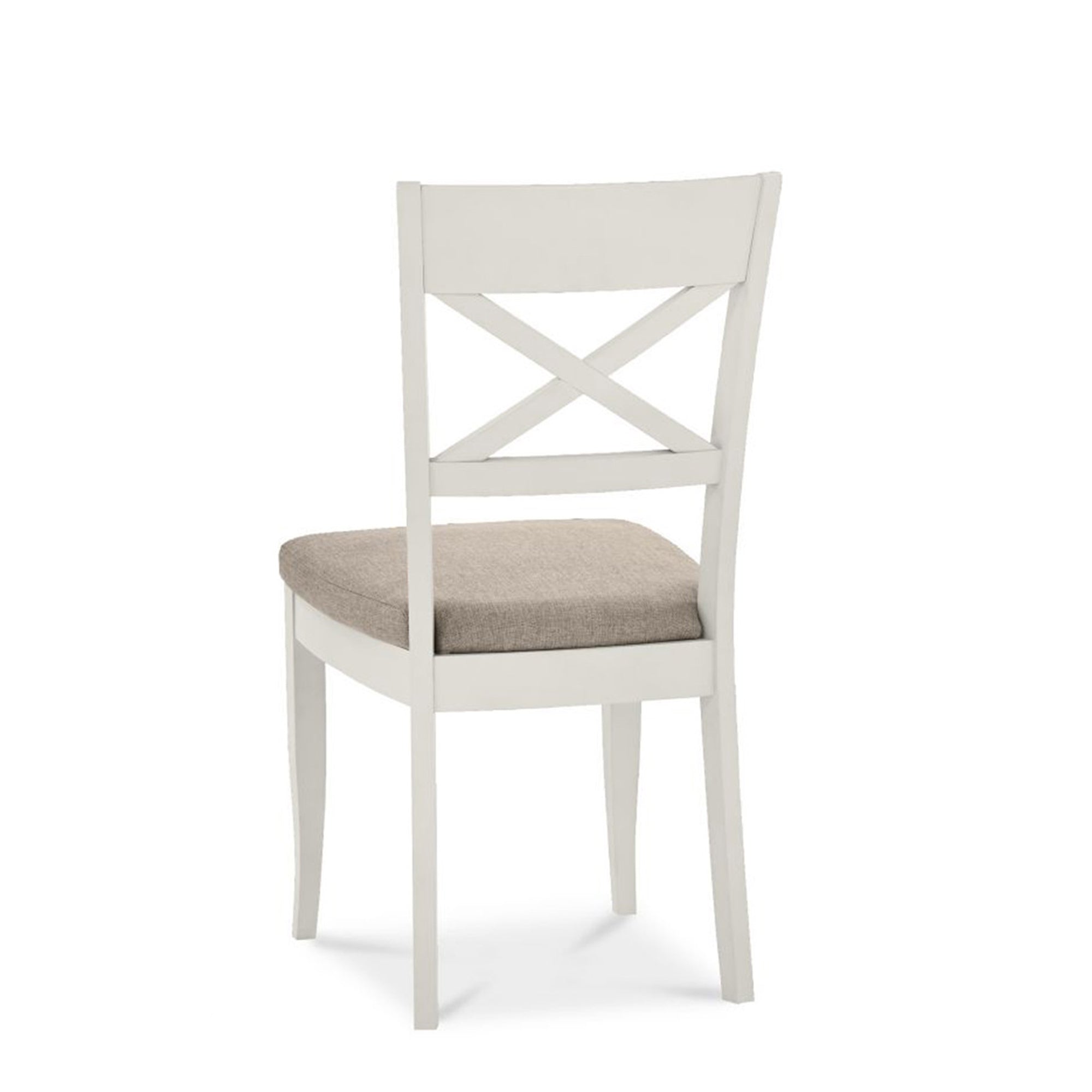 Chateau - Soft Grey x Back Chair In Pebble Fabric