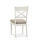 Chateau - Soft Grey x Back Chair In Pebble Fabric