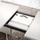 160cm Ext. Dining Table (Extends to 210cm)In White High Gloss