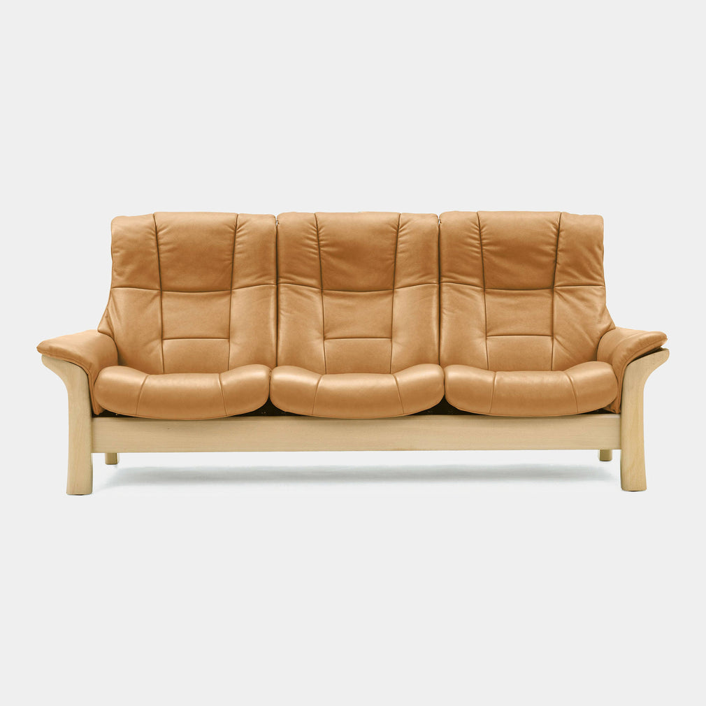 Stressless Buckingham - 3 Seat High Back Sofa