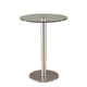 Ø 70cm Stool Table Brushed Steel CAT 2