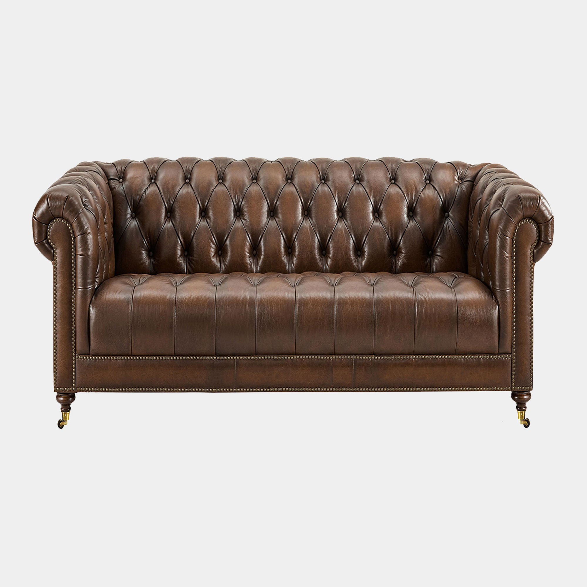 Churchill - 3 Seat Sofa In Leather Vintage LLS