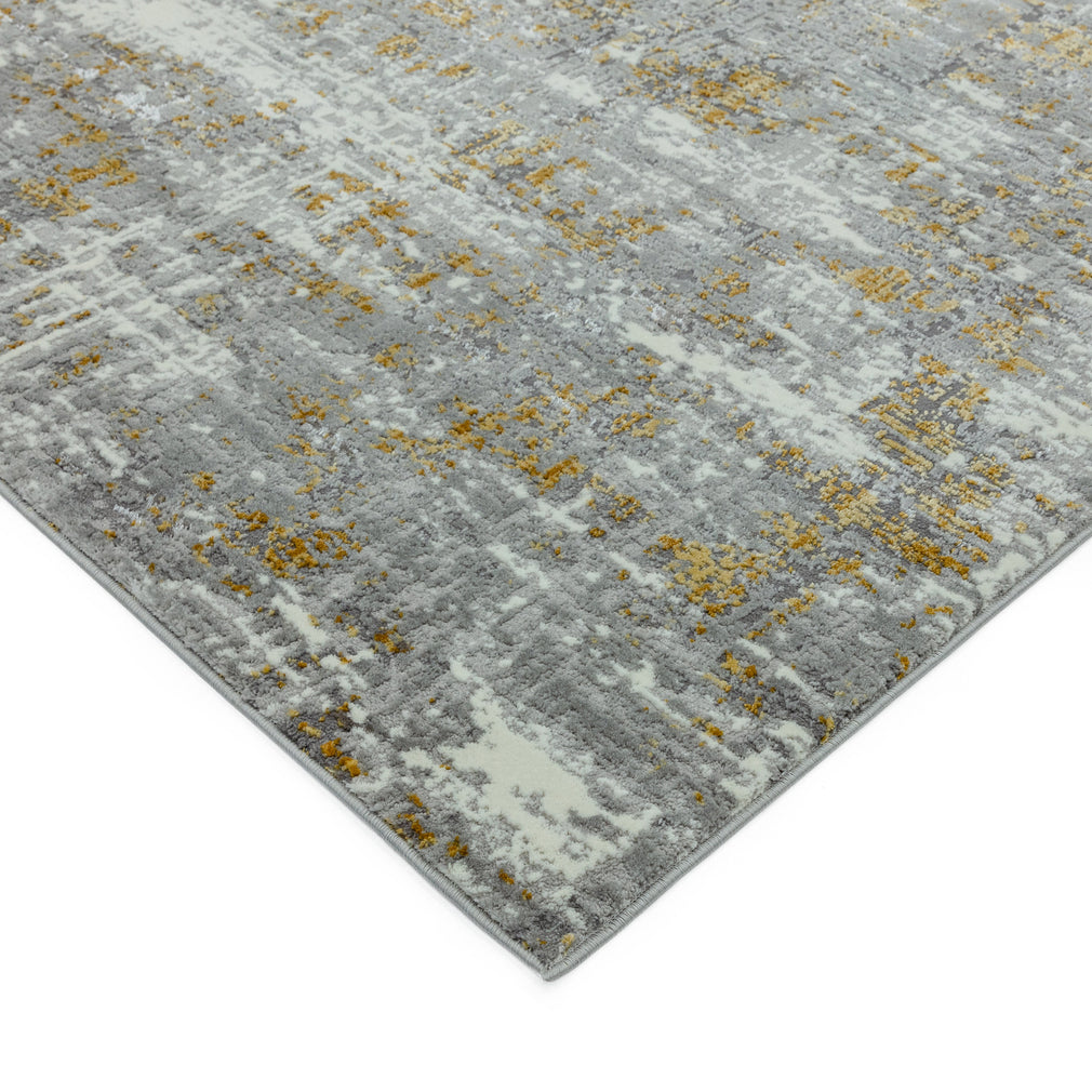 Orion Rug OR07 Abstract Yellow 80cm x 150cm