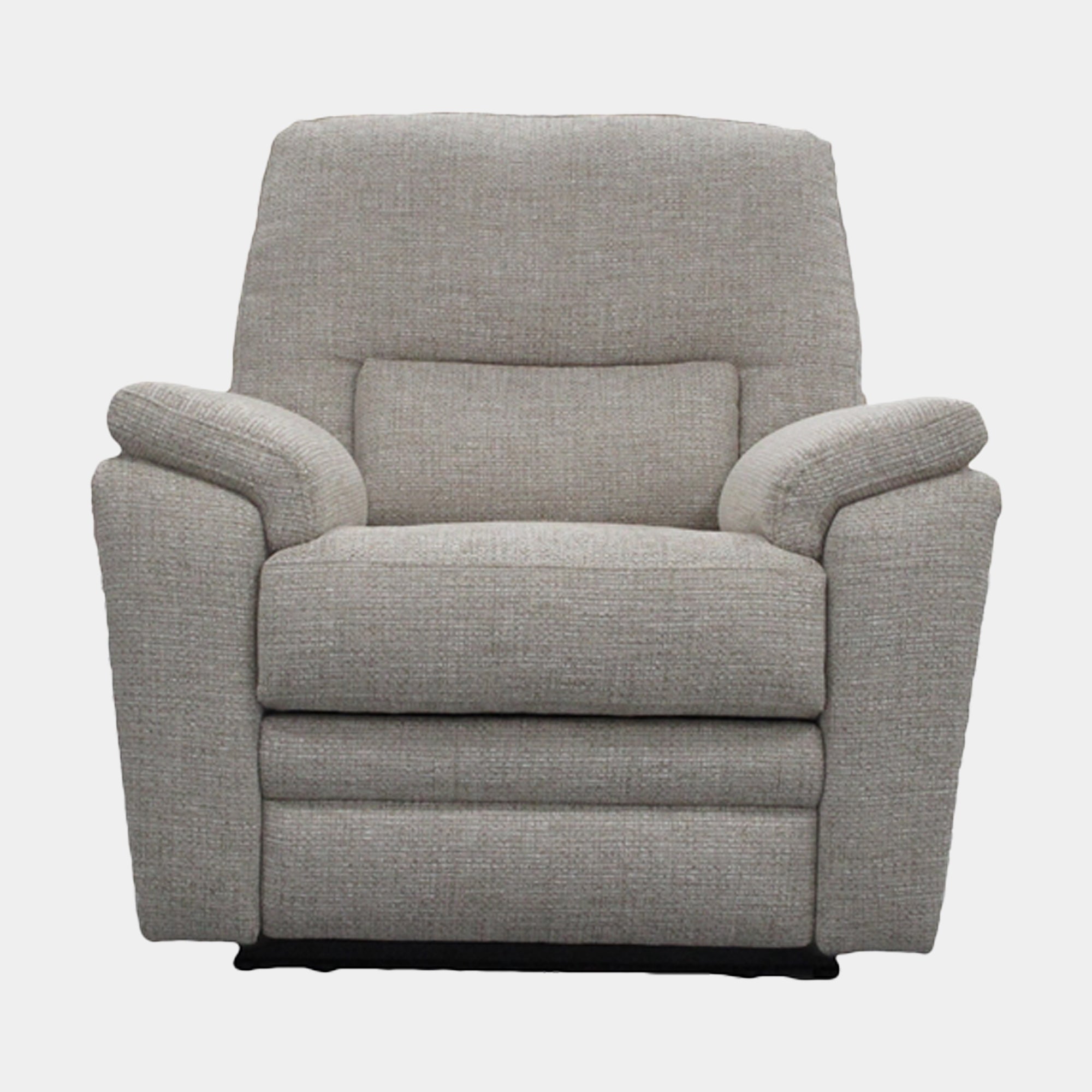 Armchair Power Recliner With 2 Button Switch - Single Motor In Grade A Fabric