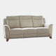 3 Seat Sofa With Double Power Recliners  With 2 Button Switch - Single Motor In Fabric Grade A