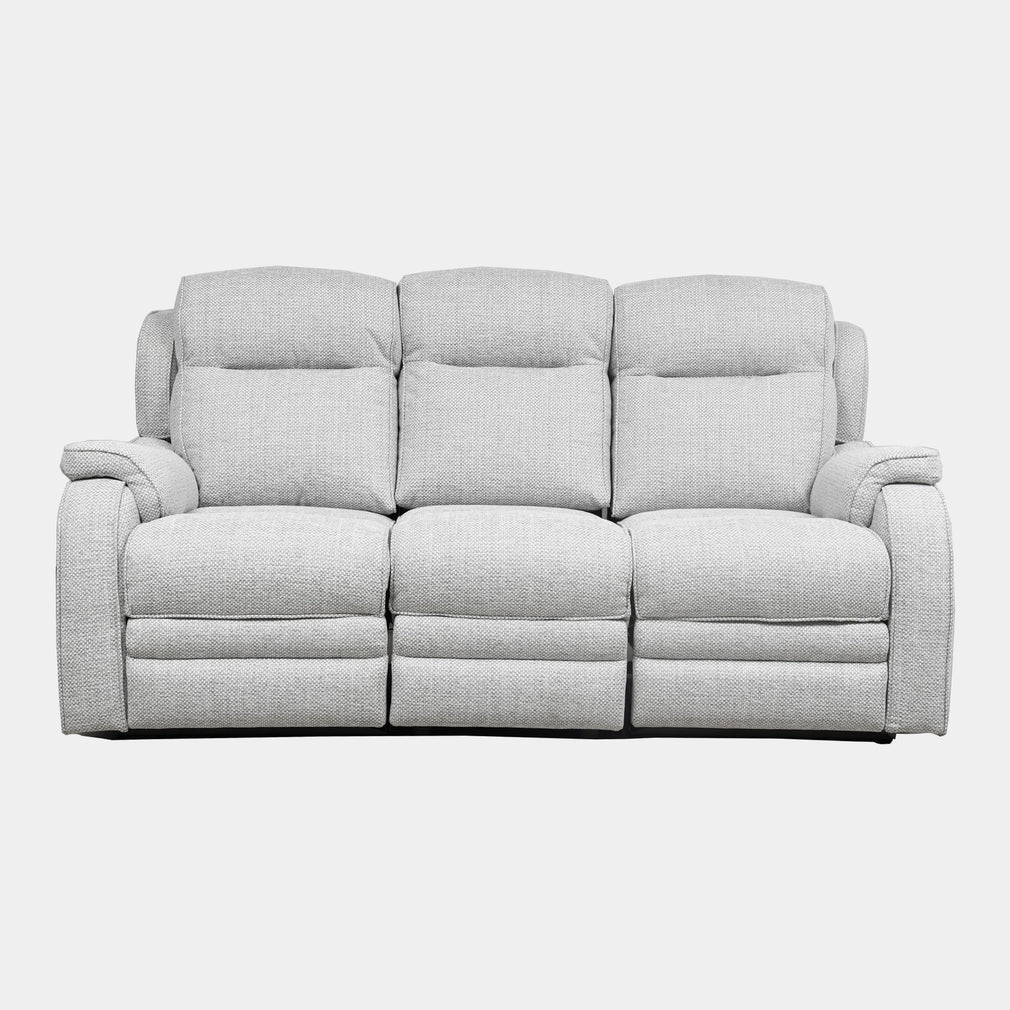 Parker Knoll Boston - 3 Seat Sofa Double Manual Recliners In Fabric Grade A