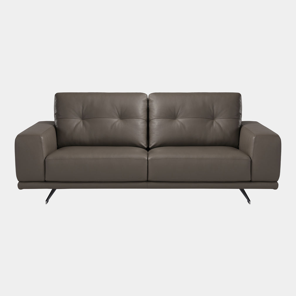 Altamura - 3 Seat Sofa In Leather Cat L09