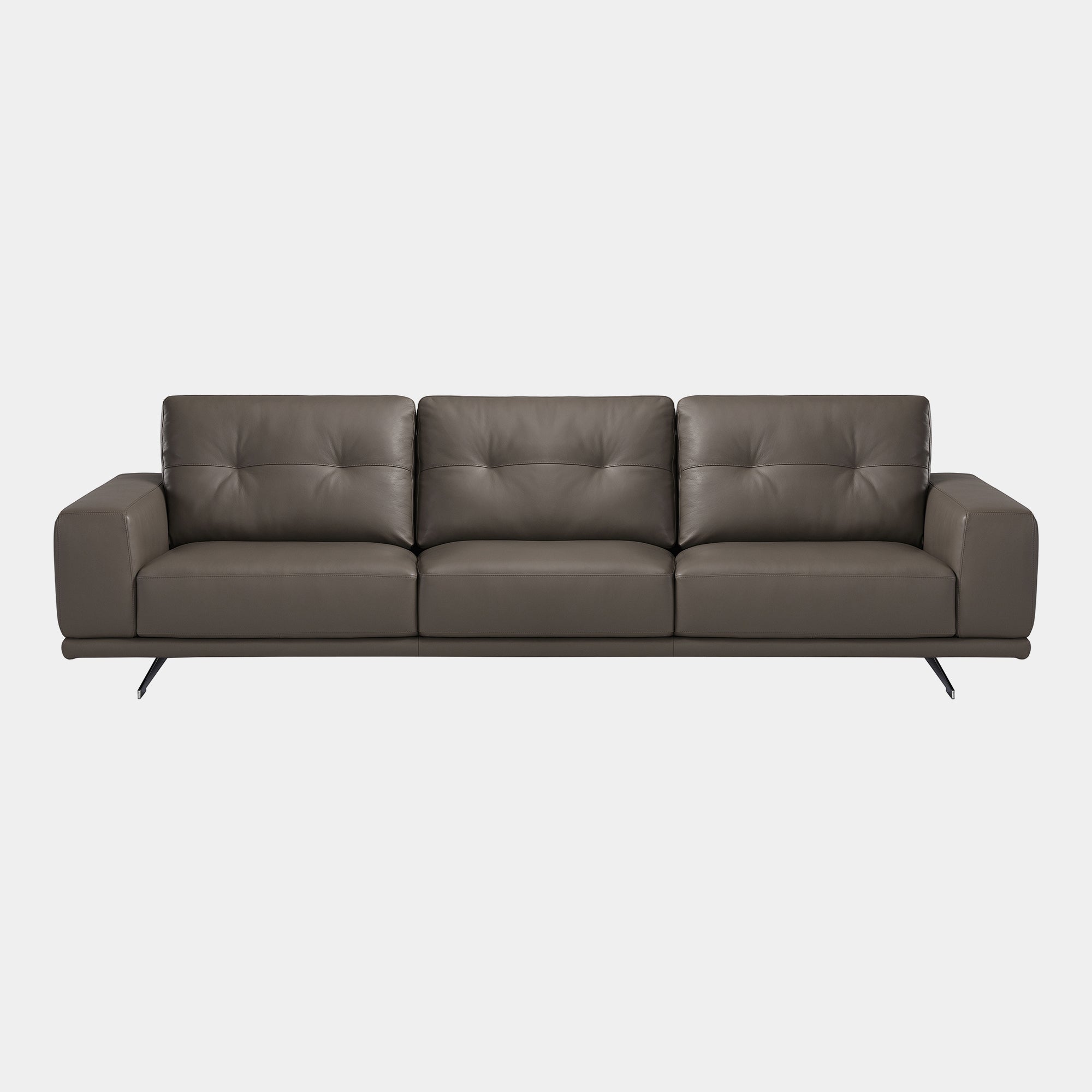 Altamura - Large 3 Seat Sofa In Leather Cat L09