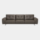 Altamura - Large 3 Seat Sofa In Leather Cat L09