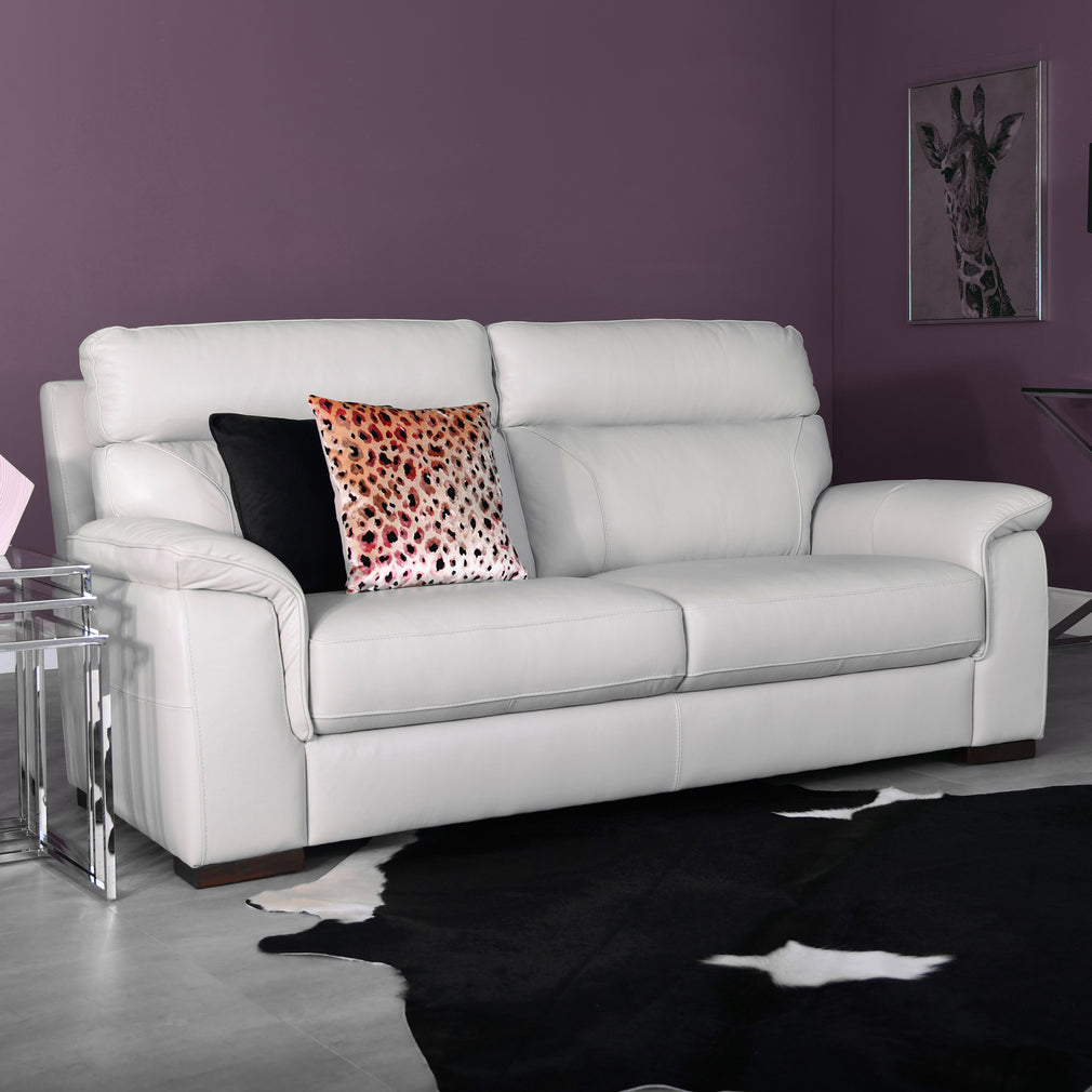 Sorrento - 3 Seat Sofa In Leather Cat 15 H/Split