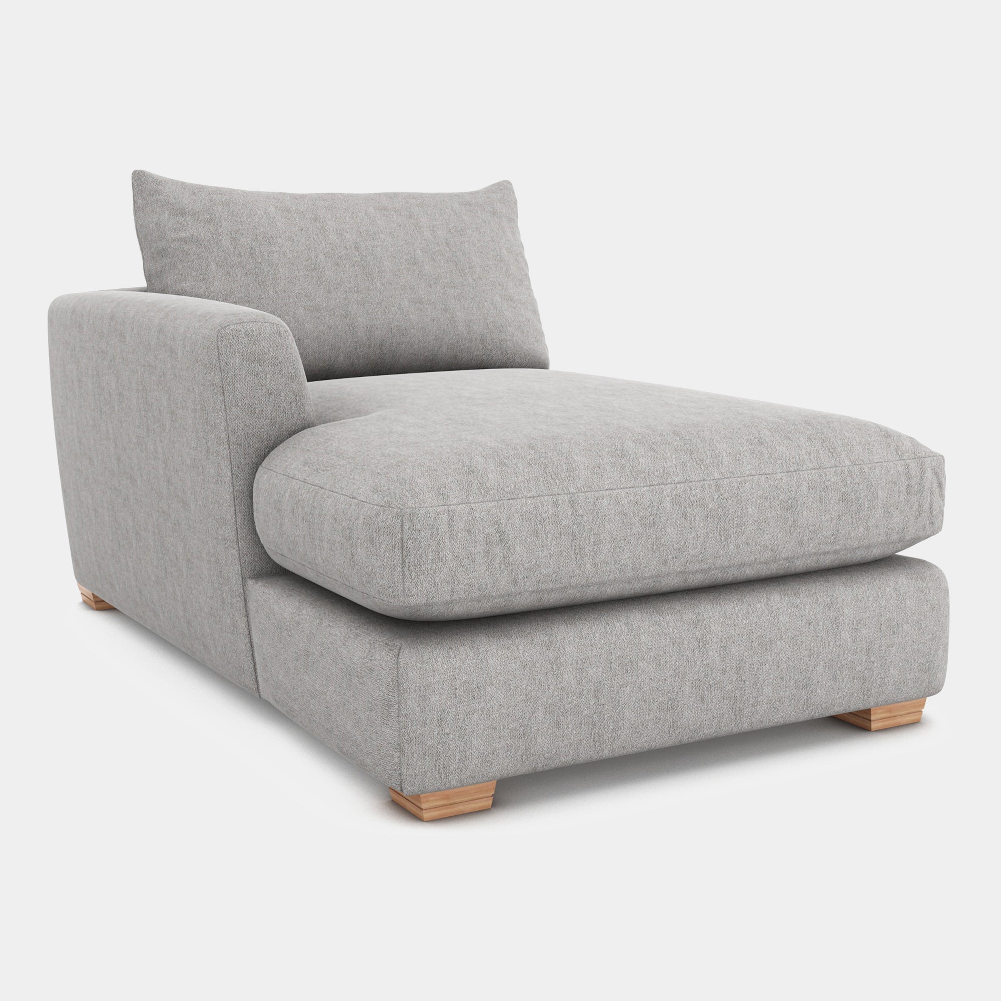 Riva - LHF Chaise Unit In Fabric Grade C With Foam Upgrade