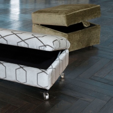 Storage Stool In Fabric - Chartwell