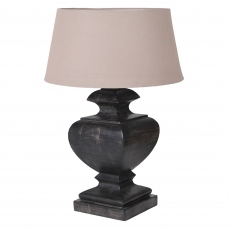 Black Table Lamp - Trophy