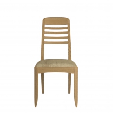 Ladder Back Dining Chair In Fabric - Contour