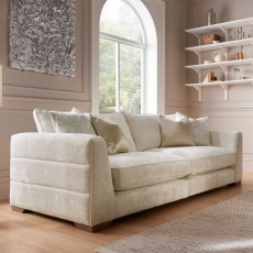 Extra Large Split Sofa In Fabric - Annabel