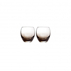 Denby - Set of 2 Smoked Grey Small Tumblers