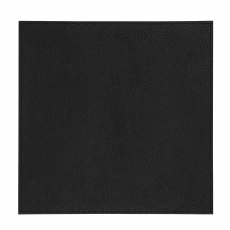 Set of 4 Reversible Black/Grey Faux Leather Placemats - Denby