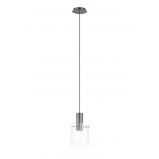 Ribbed Clear Pendant - Rizzi