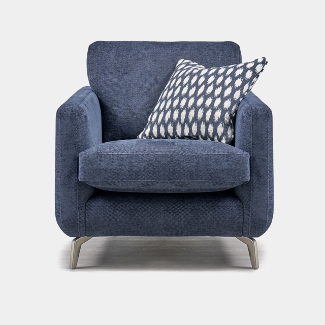 Chair In Harlow Fabric - Moda