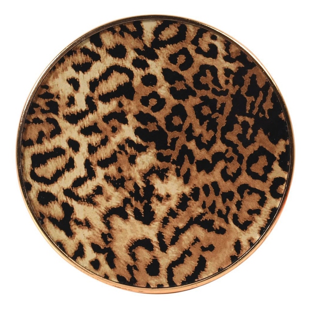 Set of 4 - Leopard Print Coasters
