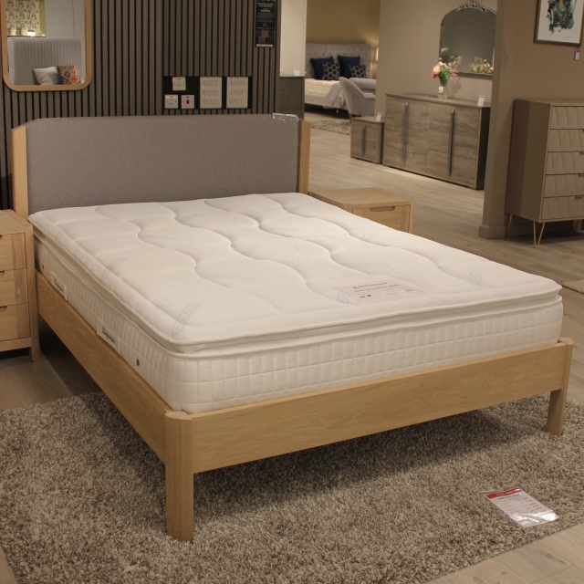 King (150cm) Bed Frame In Haze - Item as Pictured - New Seasons