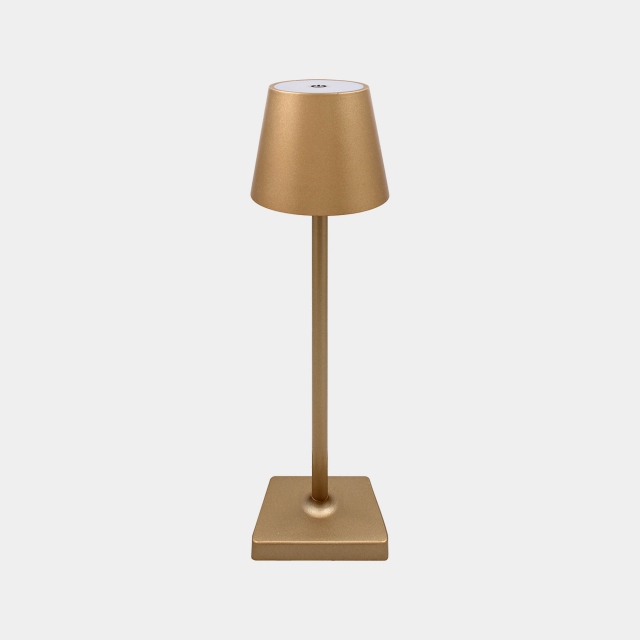 Gold Rechargeable Lamp - Bam