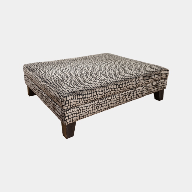 Grand Footstool In Fabric - Etienne